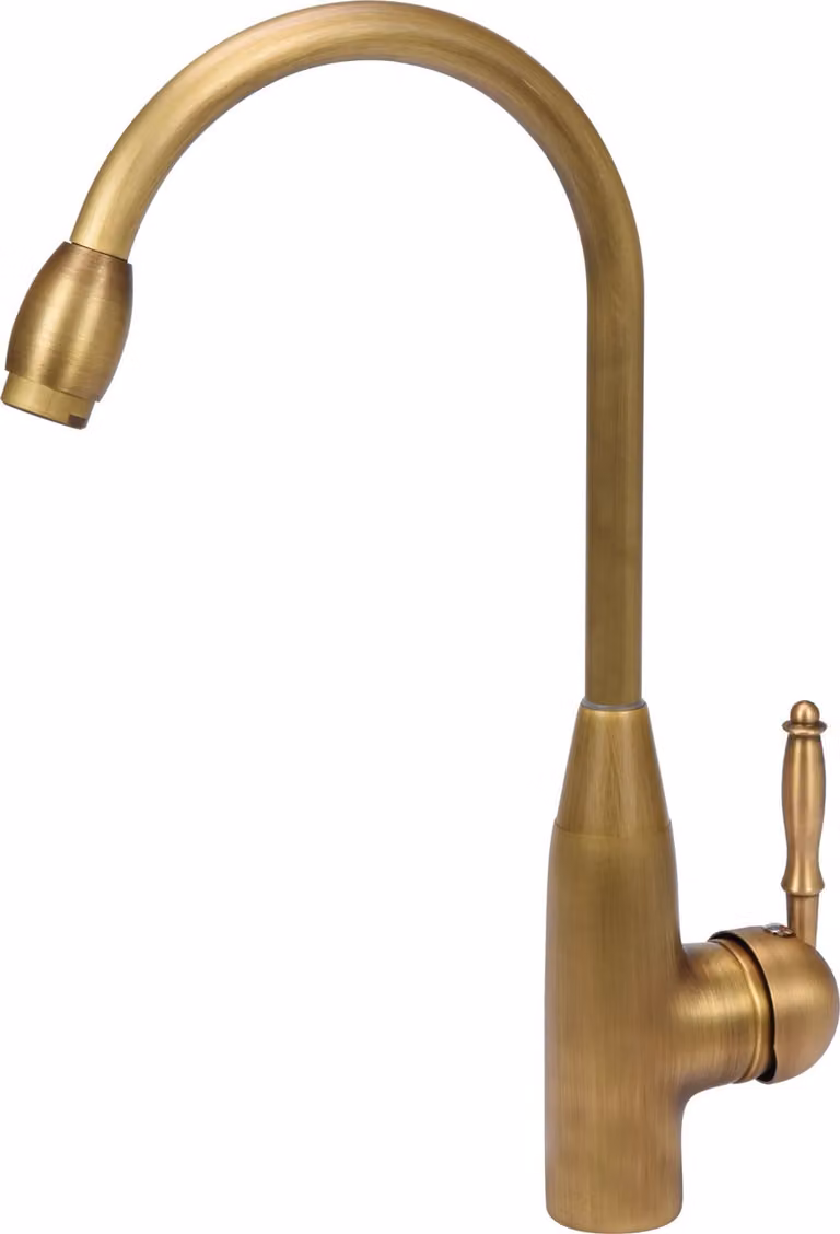 Rubinetto da cucina vintage RETRO BRONZE, miscelatore per lavello, miscelatore