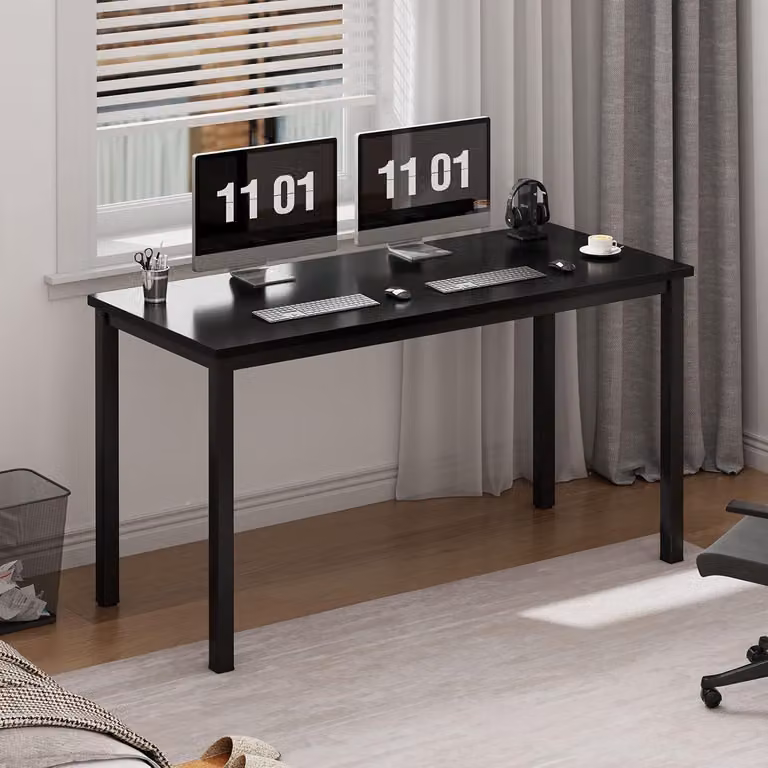 Scrivania Scrivania per computer 100x60x75 cm PC Office Workstation Home Office Ac3cb-100 Tavolo da pranzo Tavolo da conferenza Ac3bb-100