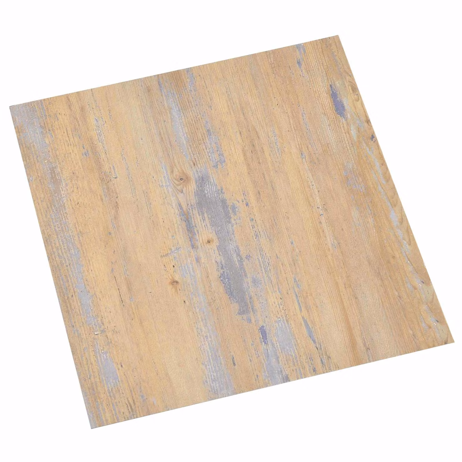 Plance per pavimentazione autoadesive vidaXL effetto legno in plastica, marrone e grigio, L: 30,5 cm, P: 30,5 cm, H: 5,1 cm