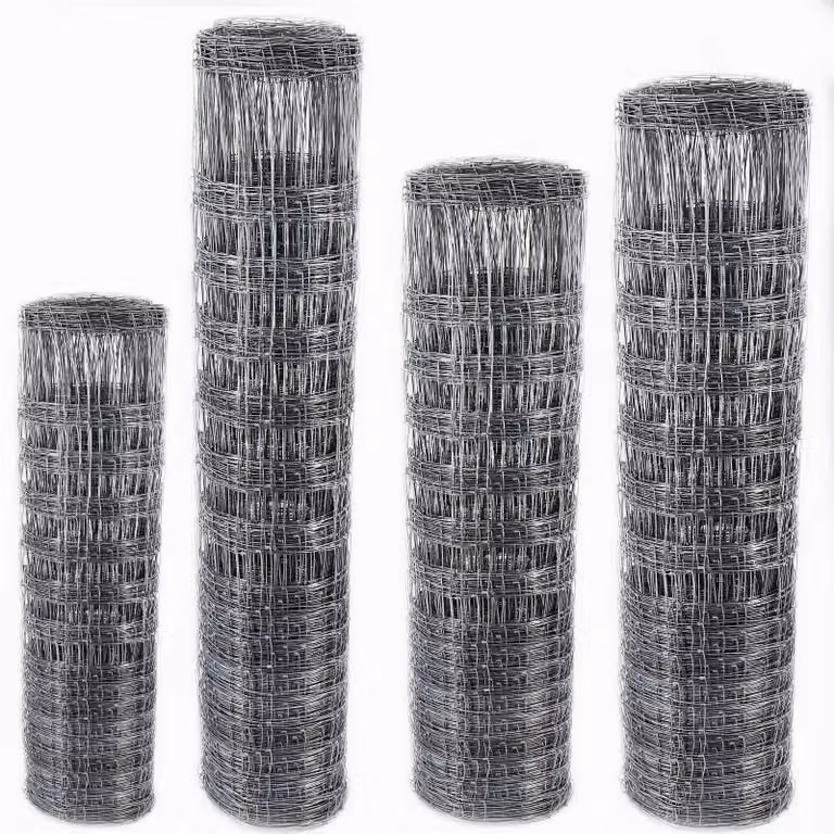 50m gioco recinto forestale recinto annodato maglia pascolo recinto filo 150/13/15