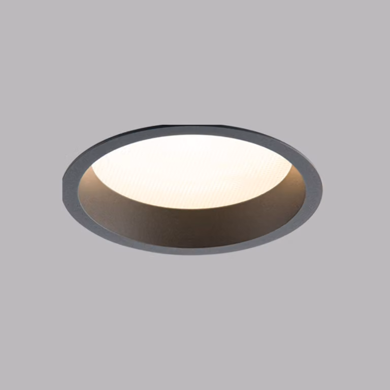 Luce da incasso dimmerabile LED2 ZETA IP44 CRI90, variante: ZETA S, Ø 136 mm, 4000 K, NERO, TRIAC