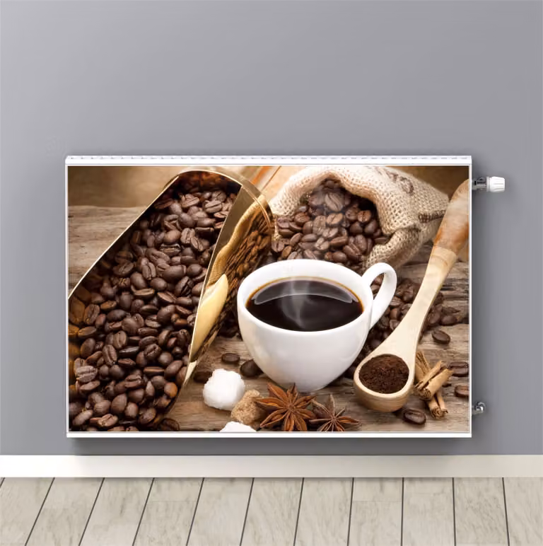 Copriradiatore magnetico - Tappetino decorativo 60x100 cm - Rivestimento per radiatori - Decorazione per cucina e sala da pranzo
