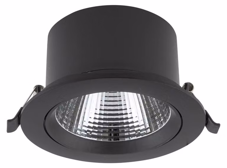 Applique a LED EGINA nera 15W, bianco neutro 1100 lm, alluminio, dimensioni: 7,5 x 12,5 x 14,5 cm, IP20, Nowodvorski Lighting