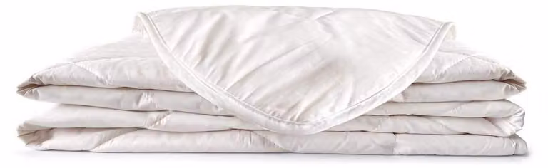 Copripiumino in cotone 100% - 140x220 cm - Bianco