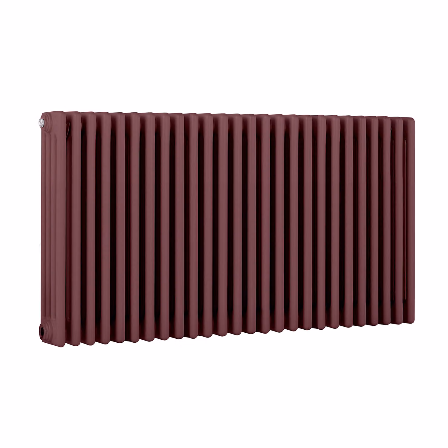 Radiatore Orizzontale a Colonne (4 Colonne) 600mm x 1190mm - Rosso (Booth Rosso) - Regent