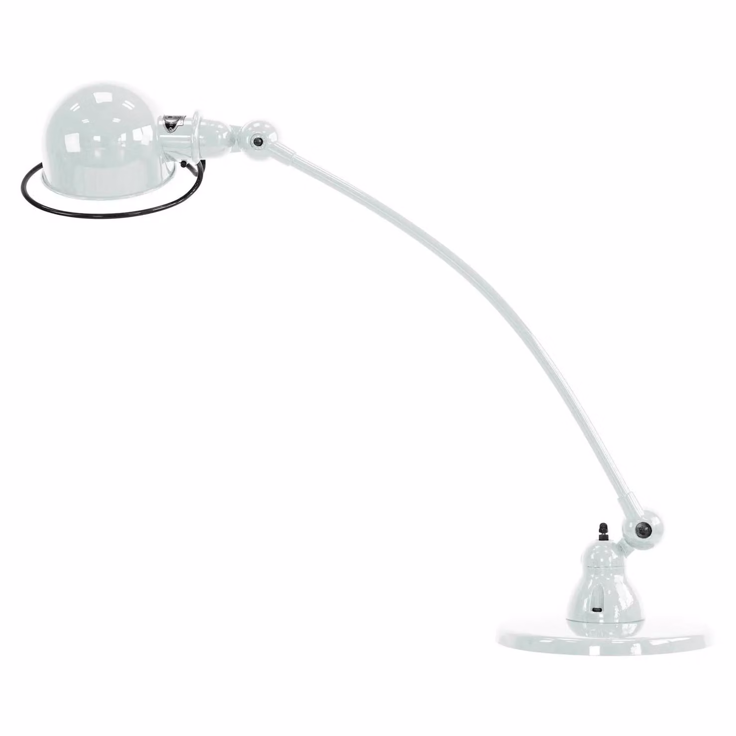 Jieldé Loft C6000 lampada da tavolo curva bianca, Bianco / Opale, Studio / Ufficio, Metallo, Industriale, Lampada da tavolo