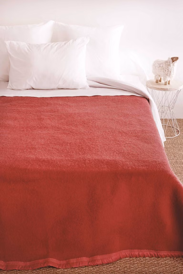 Coperta Wolldecke, dimensioni 240x260 cm, bicolore, collezione Aubisque