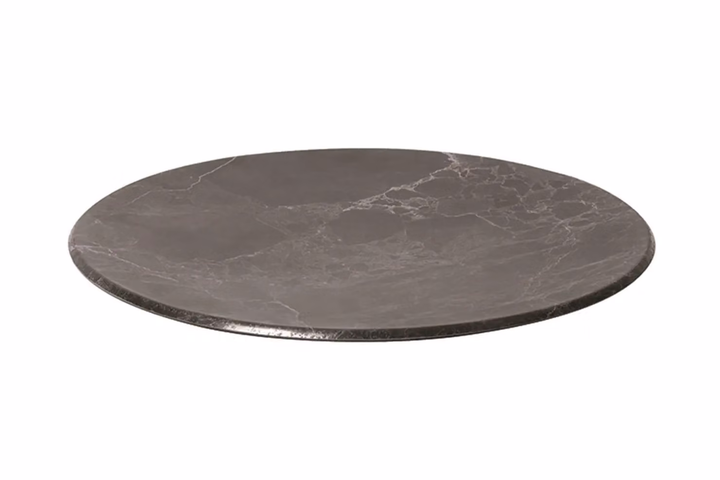 Vassoio Rotondo, Cm 44X3, linea Royal Black, 2 pezzi
