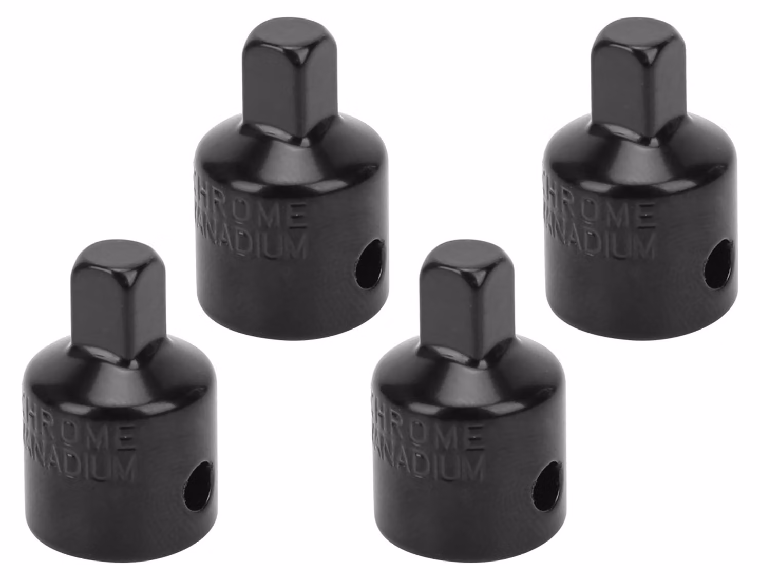 Adattatore a innesto a 4 pezzi, adattatore per chiavi a cricchetto, utensili per la riparazione, accessori, da 3/8 M a 1/4 S