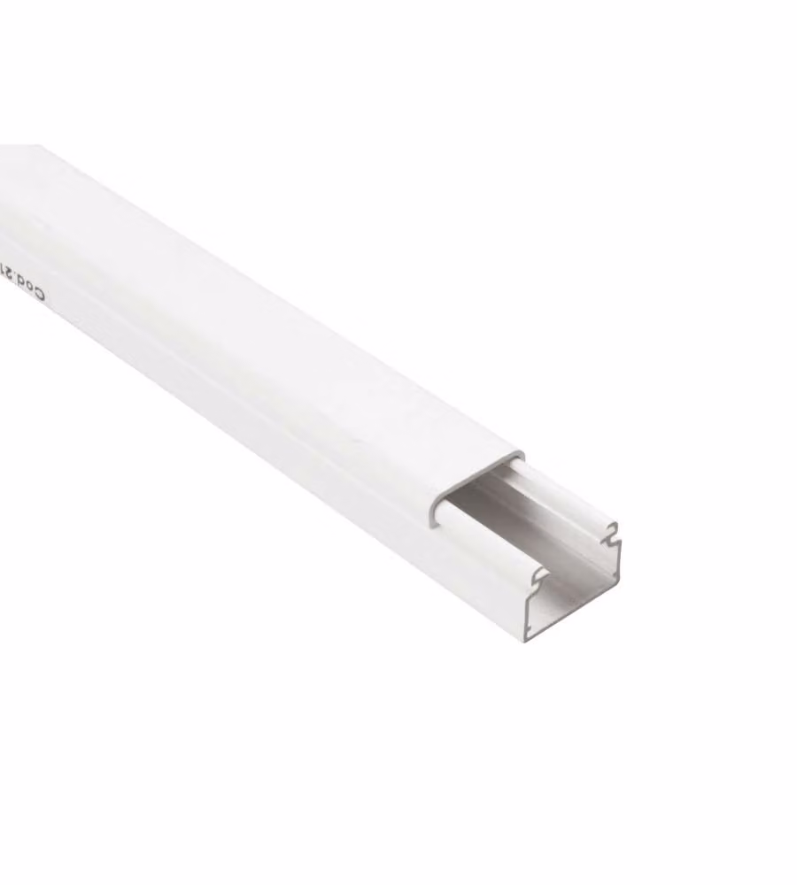 Poly Pool Canale portacavo 2 m bianco 20x15 mm IP40 per parete soffitto