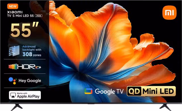 Xiaomi TV S Mini LED 55 pollici Black