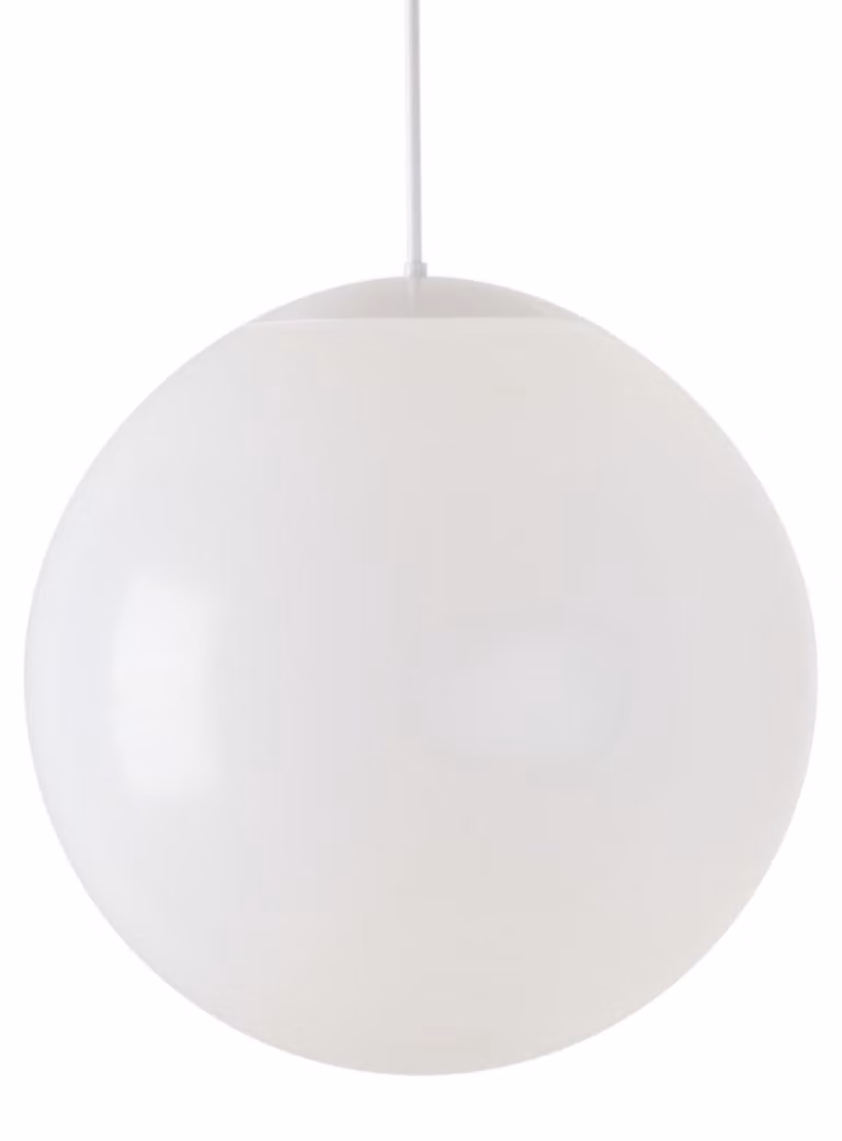OSMONT ISI60552 ISIS P5 PM HP Lampada a sospensione in plastica, bianca, grado di protezione IP40, 4000 K, LED da 65 W
