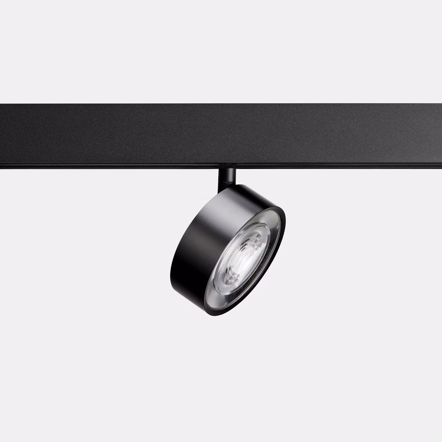 LedsC4, lampada a LED a bassa tensione per interni ed esterni, con elevata efficienza energetica, design moderno, temperatura di colore regolabile da 2700K a 4000K, colore nero, vetro trasparente, diametro 95mm, facile da installare