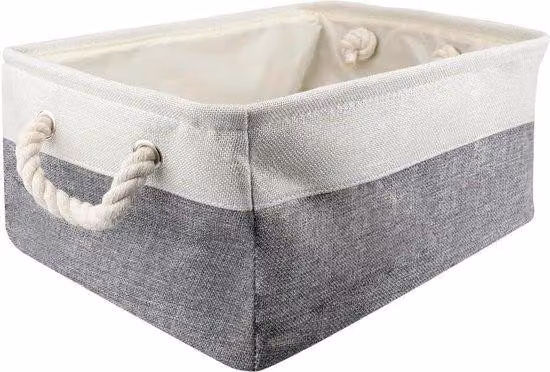 Scatole pieghevoli con manici, 41x31x20 cm, ideali per i vestiti