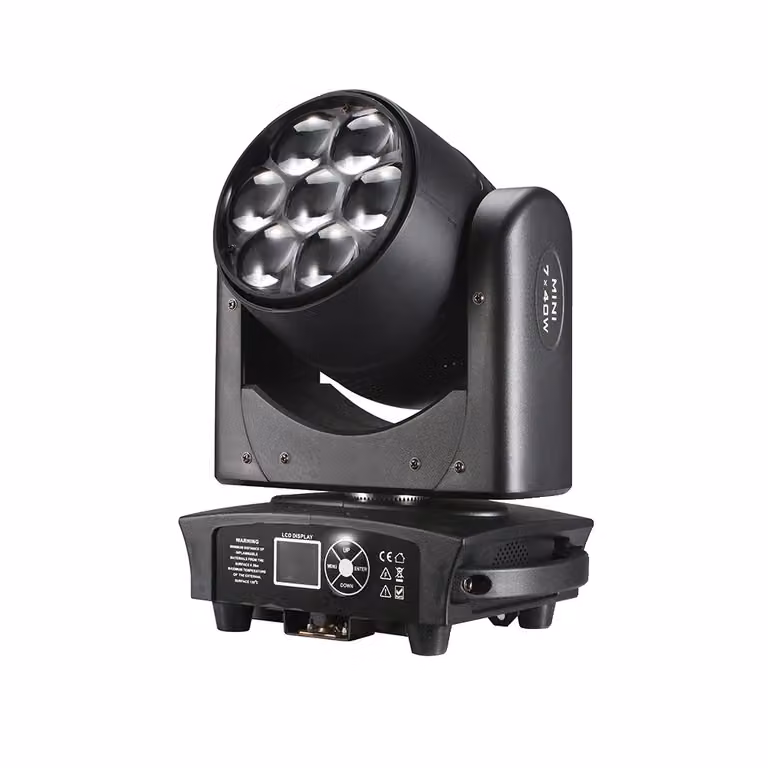 Illuminazione a LED, zoom RGBW, grandi occhi di ape, prezzo unitario per 1 pezzo, spina UE