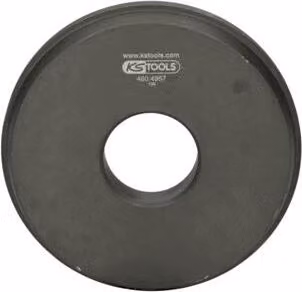 KS TOOLS Utensile per il montaggio di cuscinetti a rulli conici per BPW, Ø 123 mm ( 460.4957 )