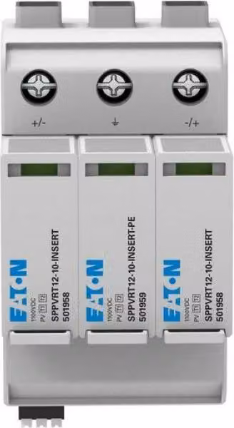Eaton Ü-ABLEITER STECKB. 1000VDC T12 (SPPVRT12-10-2+PE)