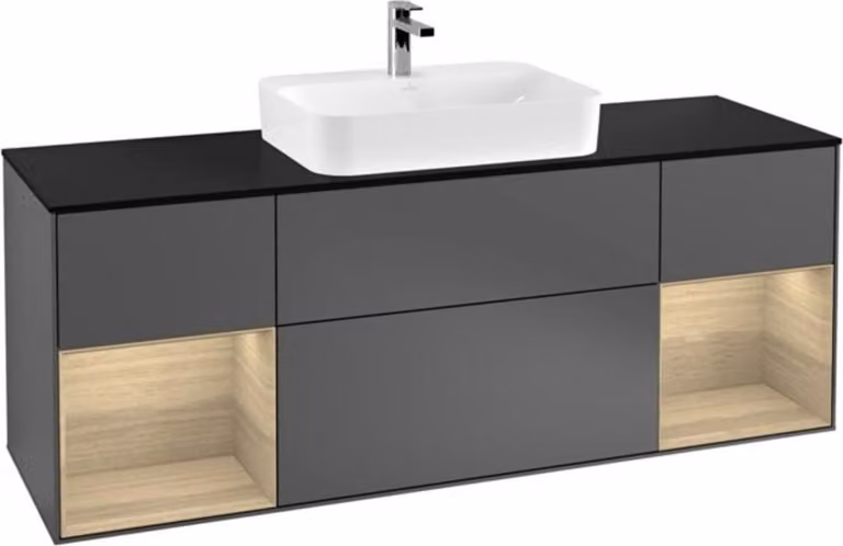 Mobile V&B Finion 160x60, Pl bla m, Reg Oa ven, Antrac. m