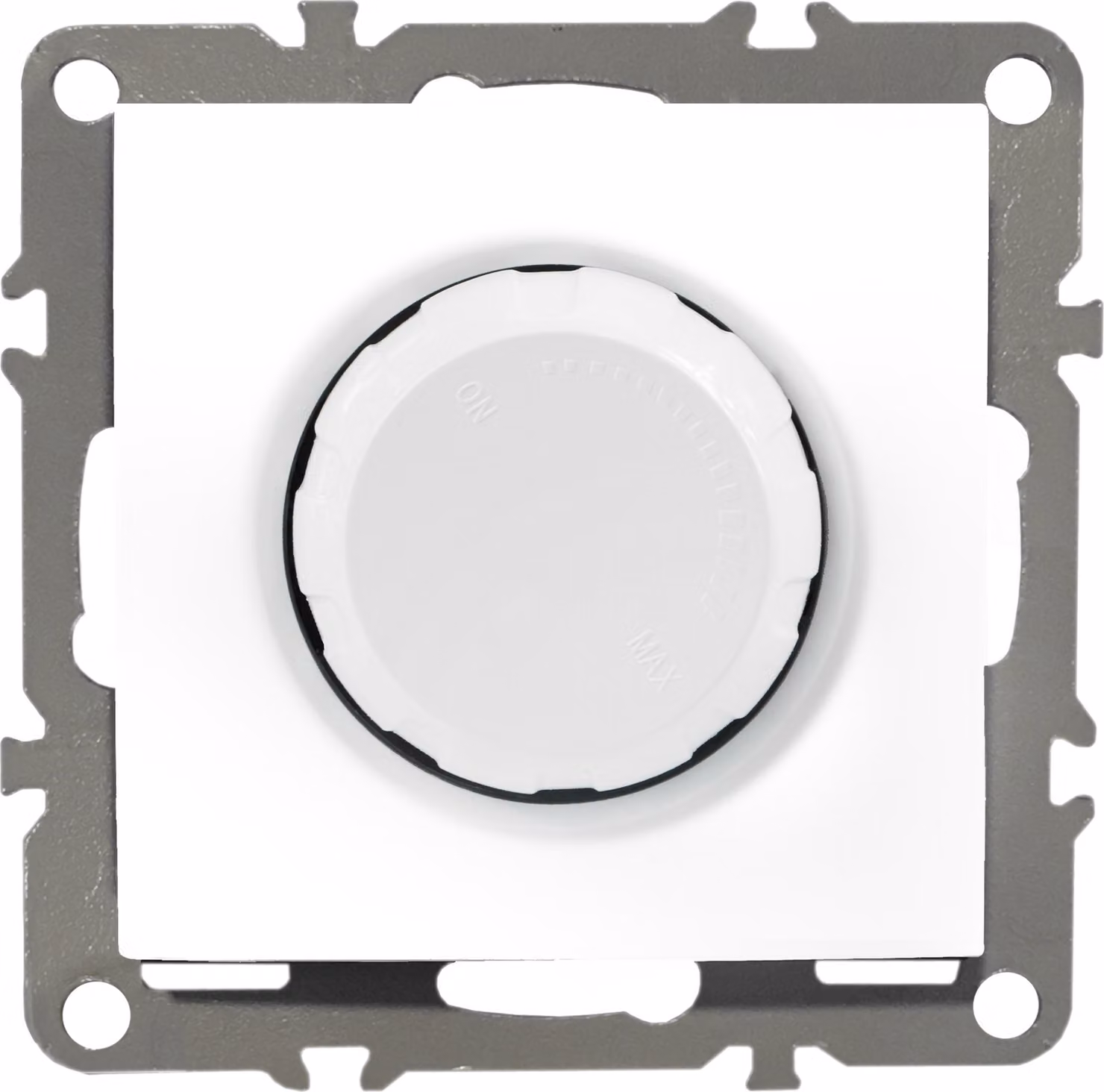 Interruttore dimmer QUADRA, colore bianco