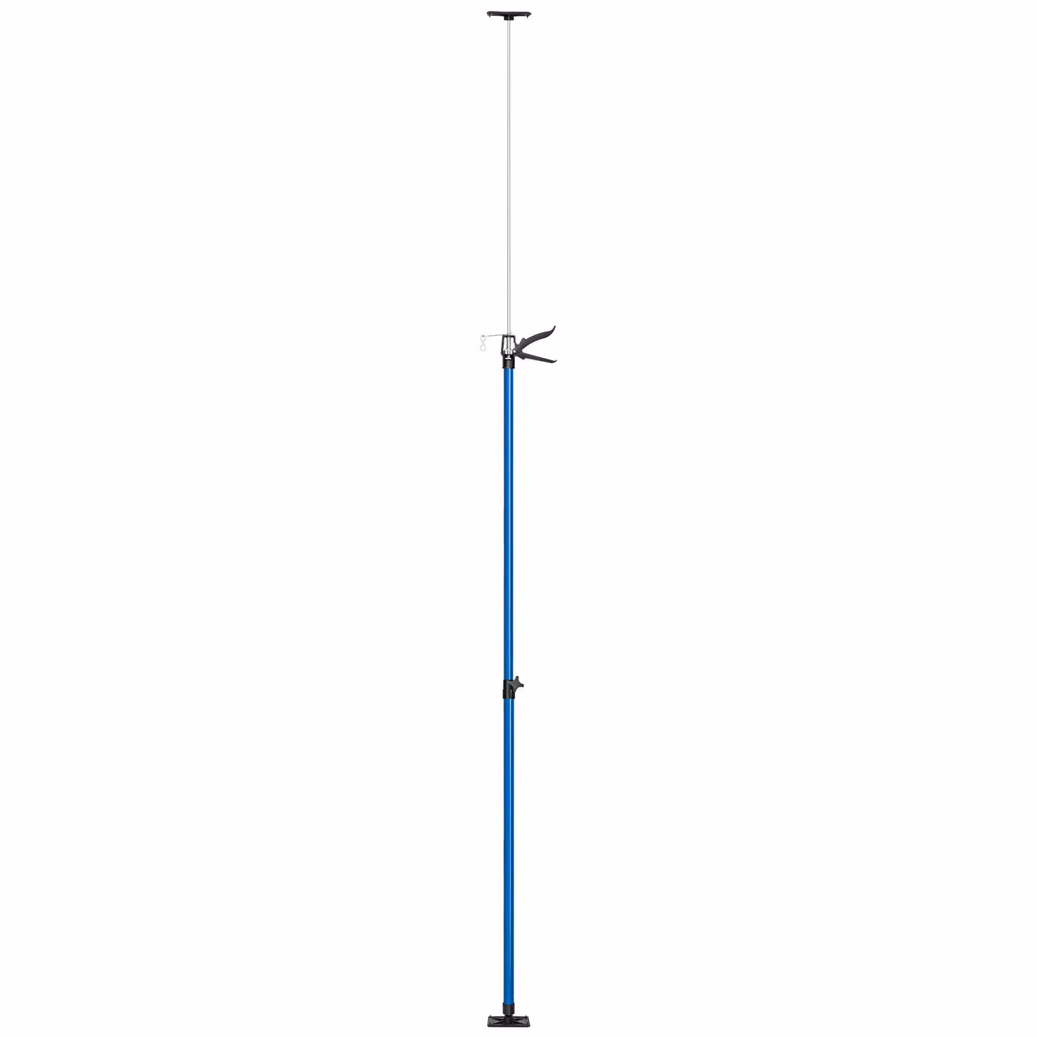 Set di 4 puntelli TecTake in acciaio blu, regolabili da 115 a 290 cm – 2