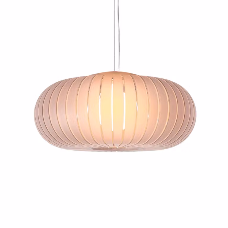 Kartell Lampada a sospensione Teresa Frozen, Violetto / Fucsia / Rosa, Soggiorno / Sala da pranzo, Plastica, Design, Lampada a sospensione