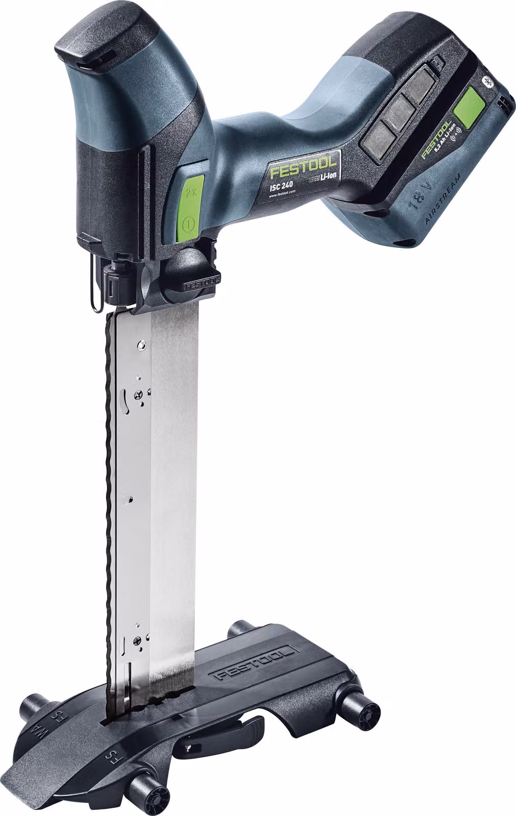 Festool ISC 240 HPC 4,0 Plus-XL-FS sega isolante a batteria 18 V 240 mm ( 576572 ) + 2x batteria 4,0 Ah + caricabatterie + guida + systainer ( successore di 575592 )