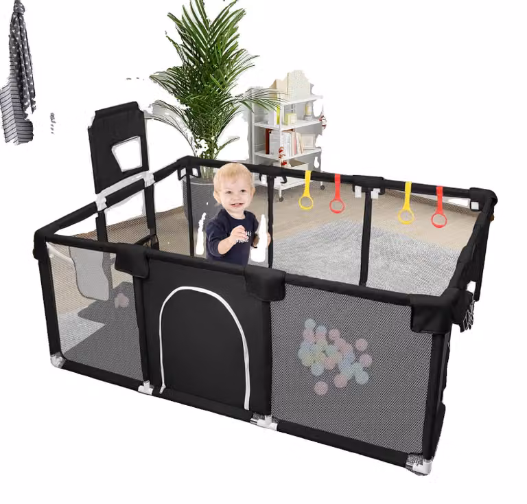 Area giochi, Area giochi sicura, Montaggio rapido, Grigio scuro