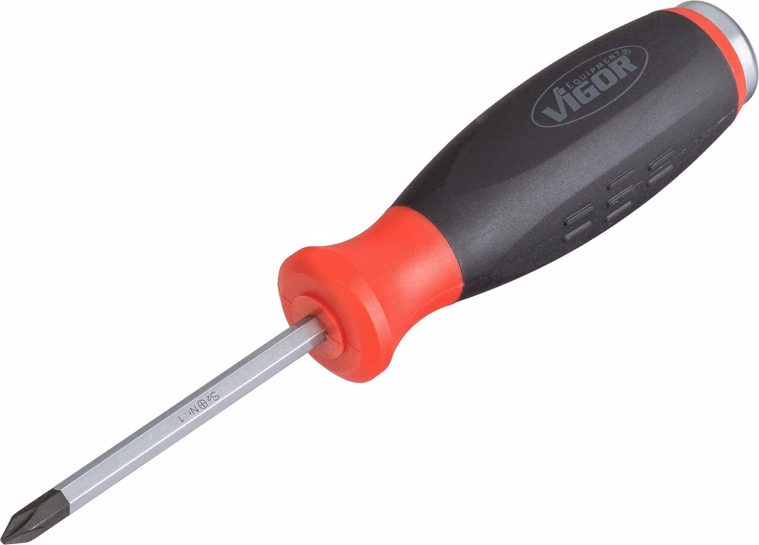 Cacciavite VIGOR con puntale a percussione V3601, punta a croce, profilo PH, SW, PH1