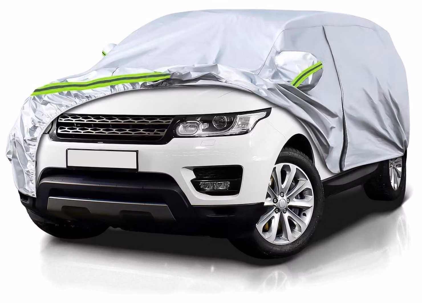 Copertura impermeabile per auto, compatibile con Land Rover Range Rover Sport dal 2005 al 2025, colore argento
