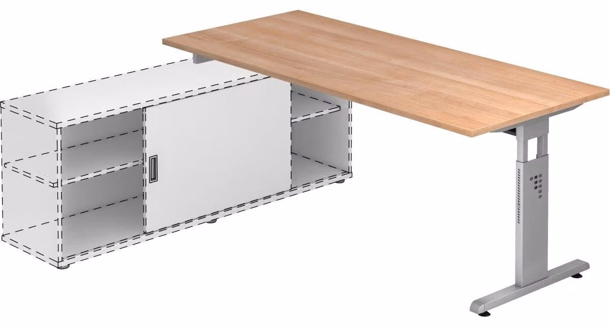 Scrivania aggiuntiva OSE19, 180 x 80 cm