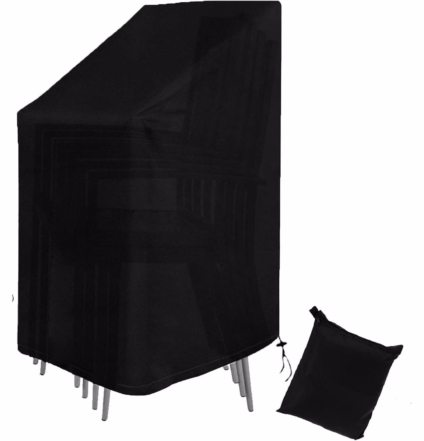 Copertura protettiva per sedie da giardino, in tessuto Oxford 420D, impermeabile e resistente ai raggi UV, dimensioni 75x75x120 cm