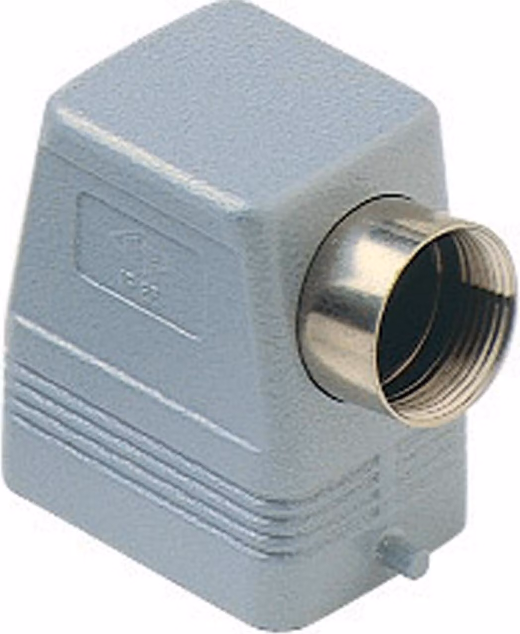 CHO 06 L13 I.L.M.E. Ilme CH-44.27. Alloggiamento in tessuto, modello a basso profilo, 1xPG13,5, uscita laterale per cavi, per 1 supporto (nella parte inferiore)