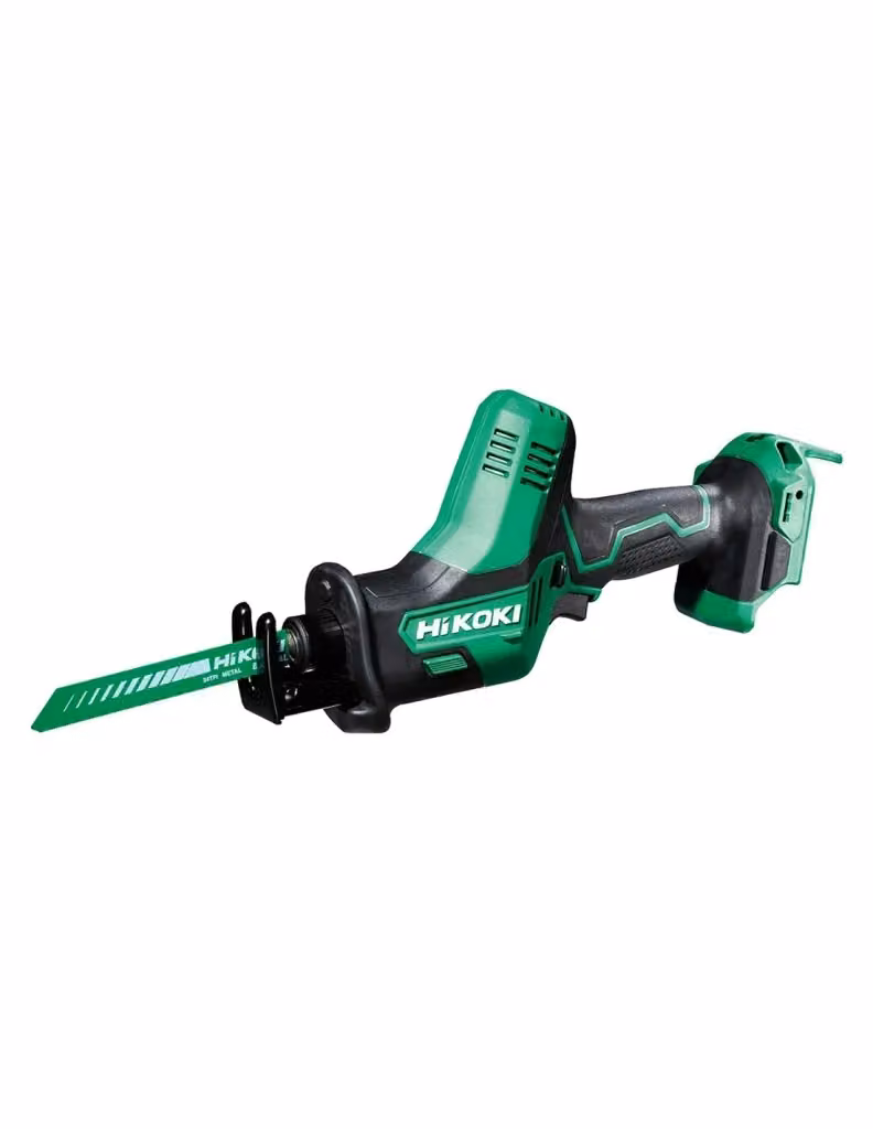 Sega Universale HiKOKI CR18DAA1X Verde con Batteria 2,5/5,0Ah, Caricabatterie UC18YSL3 e Valigetta HSC II – 2