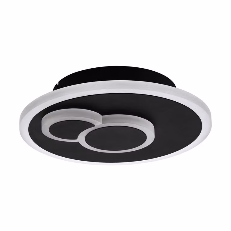 Eglo Plafoniera LED Cadegal bianco-nero Ø 20 cm bianco neutro