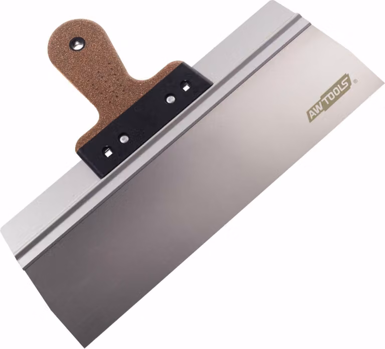 Awtools stucco in acciaio inox 550/90 facciata.manico in sughero
