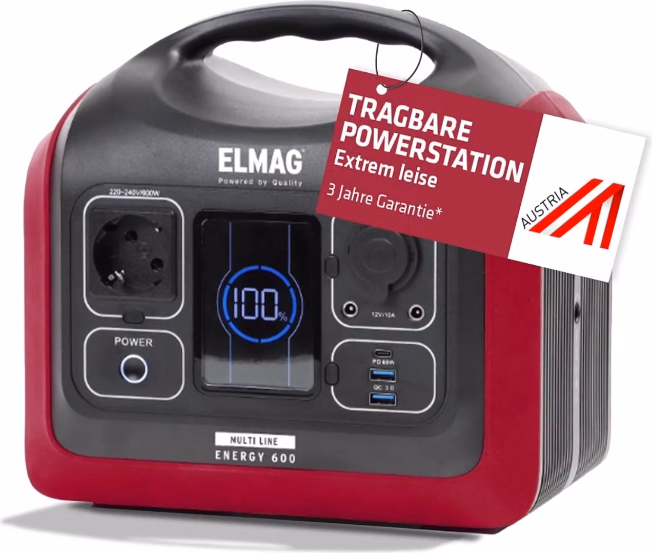 Stazione di alimentazione portatile ENERGY 600