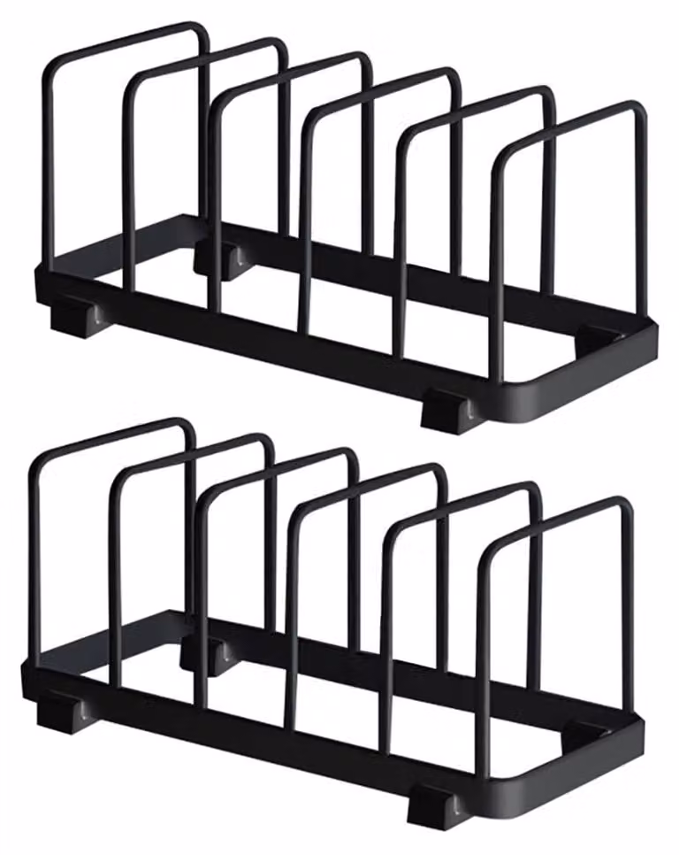 Organizzatore per piatti, ideale per la dispensa o la credenza