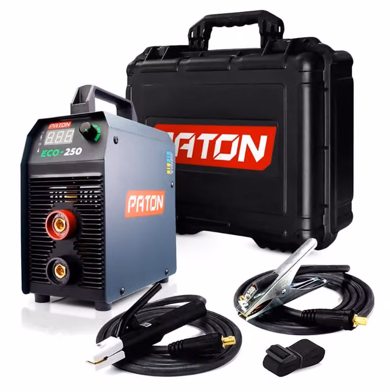 PATON Saldatrice MMA ECO-250-C Inverter - Saldatrice - Saldatrice ad elettrodo - Saldatrice ad arco - Uscita 250A - Ingresso 230V