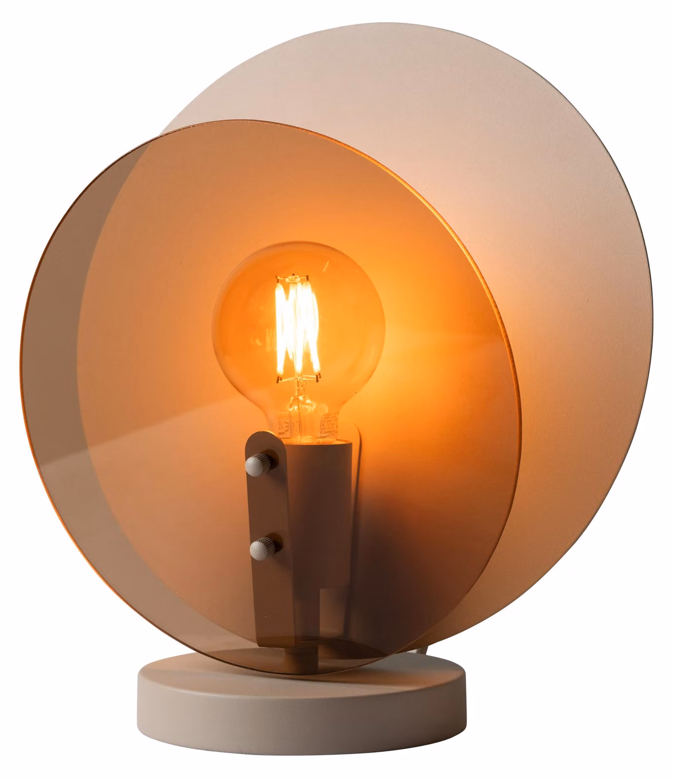 si tratta di RoMi - Lampada da tavolo Toledo - Marrone - 22x30x32,5cm Lampada da tavolo - Lampada da comodino, soggiorno, camera da letto