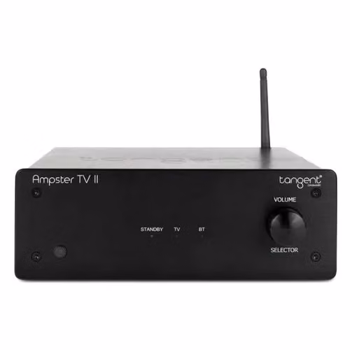 Amplificatore Hi-Fi Tangent Ampster TV II 2.0 Black con Bluetooth e HDMI, 50W per canale – 2