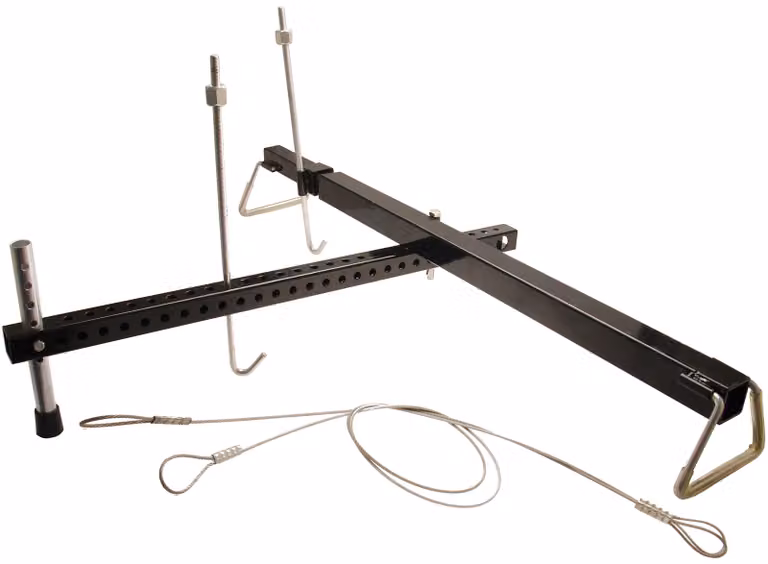 BGS Trave di sollevamento motorizzata universale con montaggio a 2 e 3 punti 315 kg - 8515
