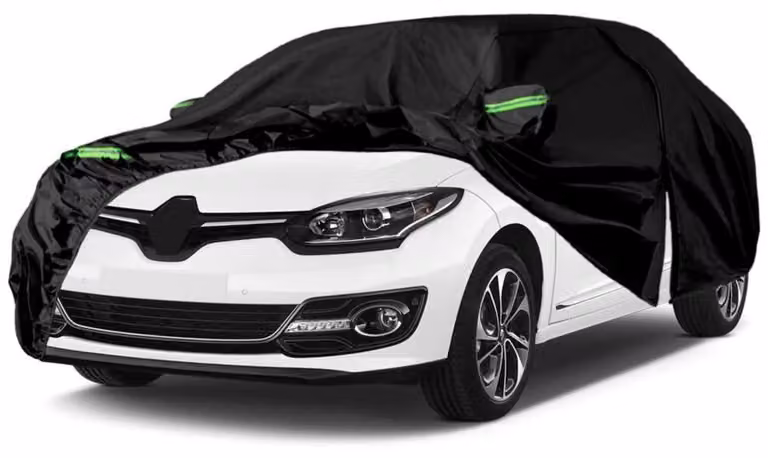 Copertura impermeabile e traspirante per auto, compatibile con Renault Clio dal 2006 al 2024, modello 300D, realizzata in tessuto Oxford