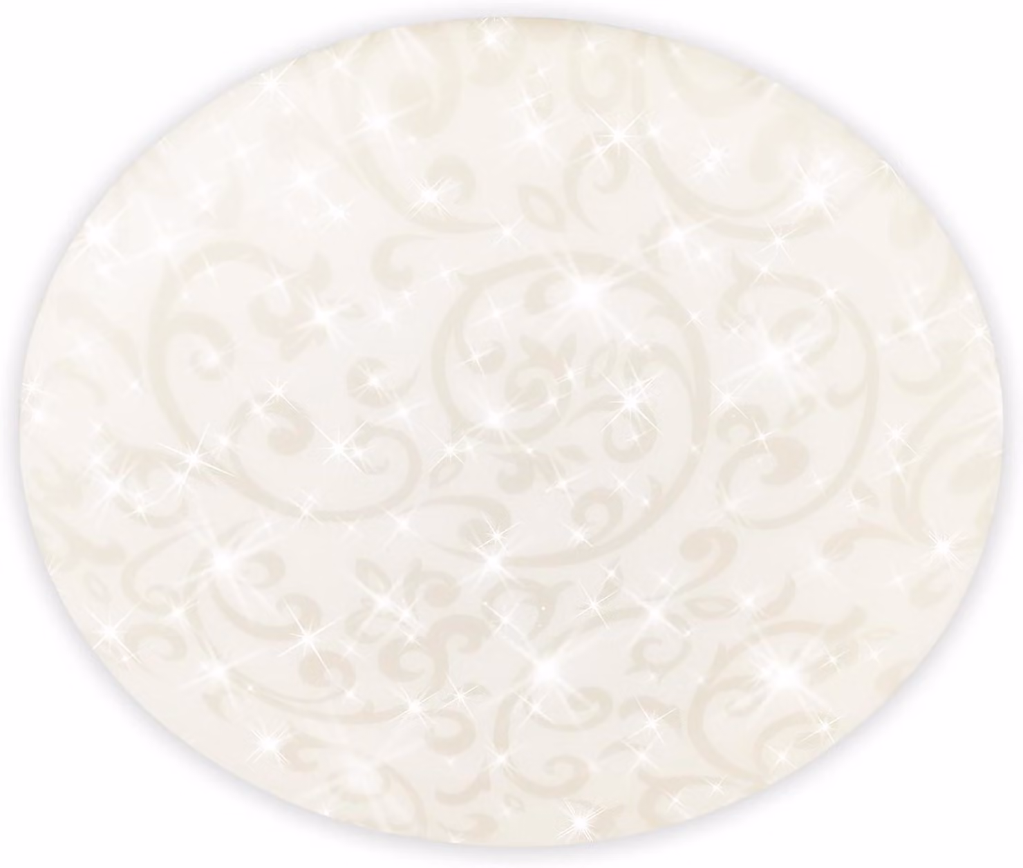 Briloner NEBO Plafoniera LED, colore della luce bianco neutro, cielo stellato, motivo floreale, bianco, Ø27,8 x 6,5 cm