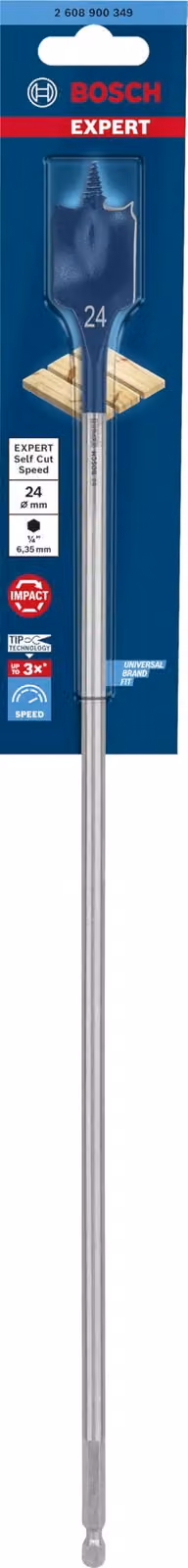 Fresa piana EXPERT SelfCut Speed, 24 x 400 mm