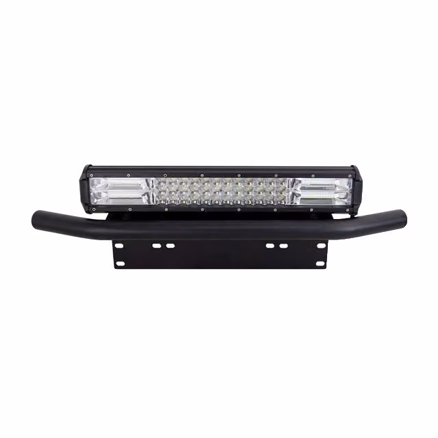 Portatarga, striscia luminosa a LED, fari off-road, supporto combo n da 18"