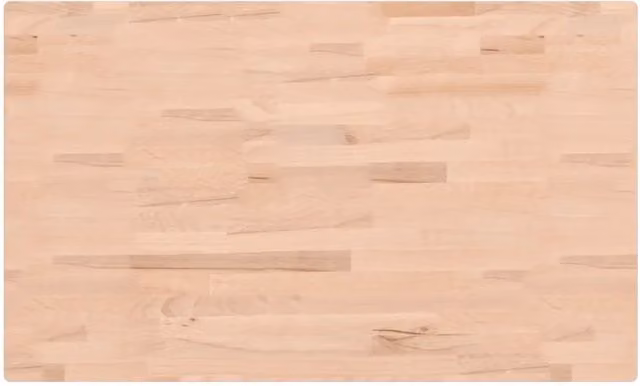 Piano Bagno CFW4006207 in Legno Massello di Faggio Marrone L: 100 cm, P: 60 cm, H: 4 cm