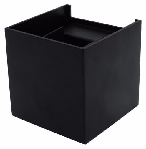 Lampada a LED da parete, modello Cube, 6W, 3000K, IP54, luce bianca calda
