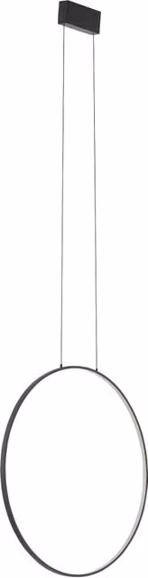Lampada a sospensione Nowodvorski LED Circolo M nera 60cm 4000K