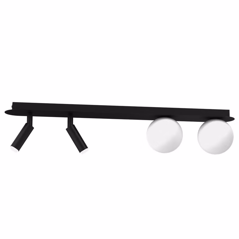 Milagro SIRIO MLP8406 nero / bianco lampadario a sospensione