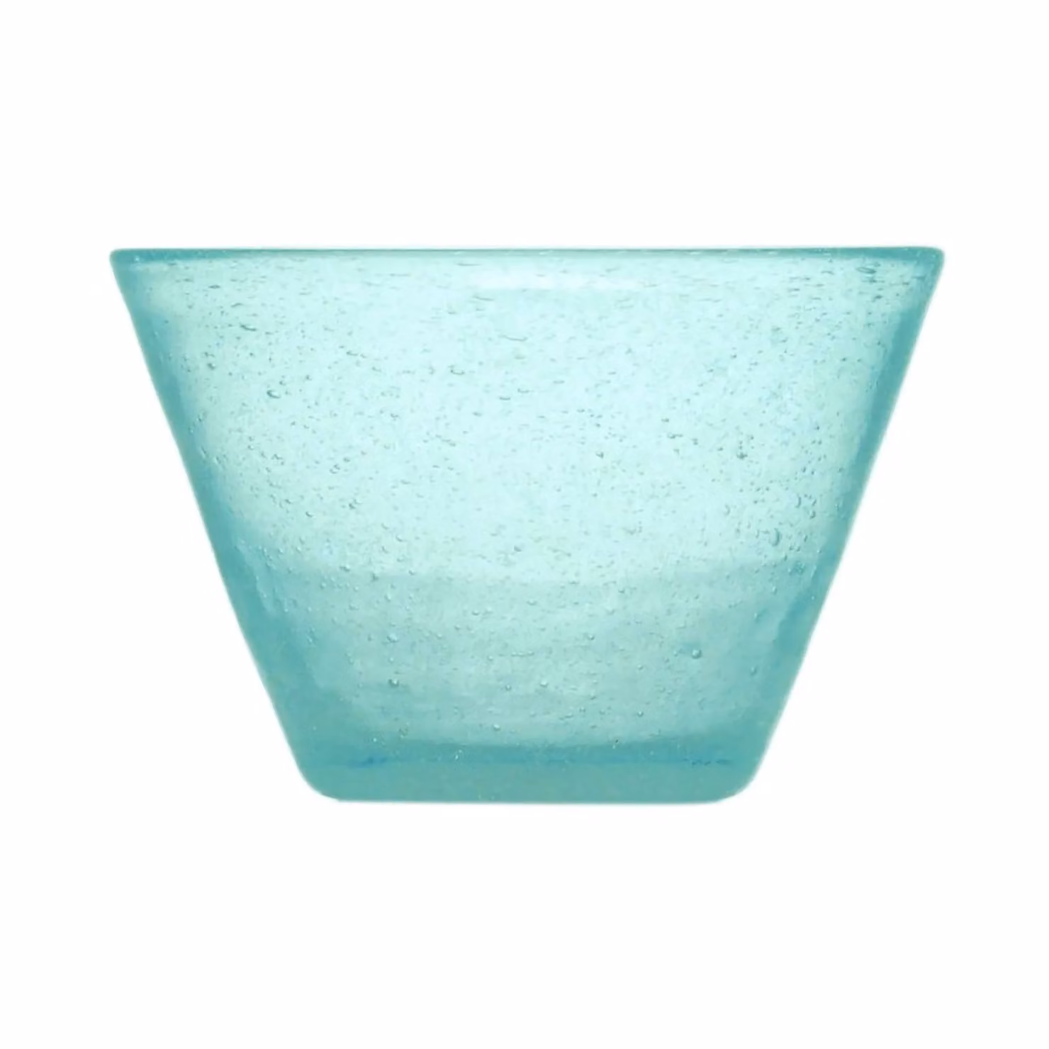 Coppa piccola Memento Glass in vetro, Turchese, 4 pezzi